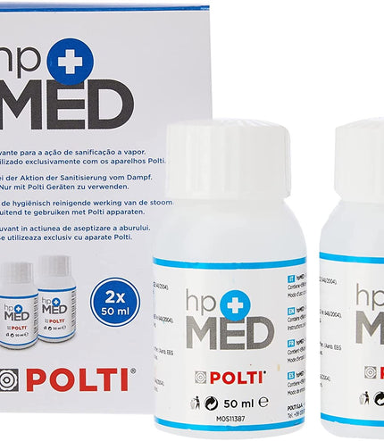 POLTI HPMed, 2 steklenički in 4 stenji