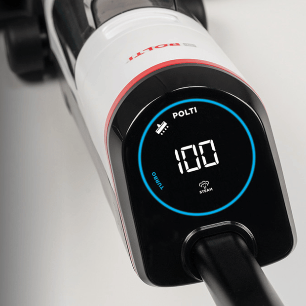 <h5> <strong>Világos útmutatás, könnyen használható</strong><br><br> Az intuitív LED kijelző és a hangutasítások lépésről lépésre vezetik Önt a biztonságos és gondtalan tisztítás érdekében.</h5>